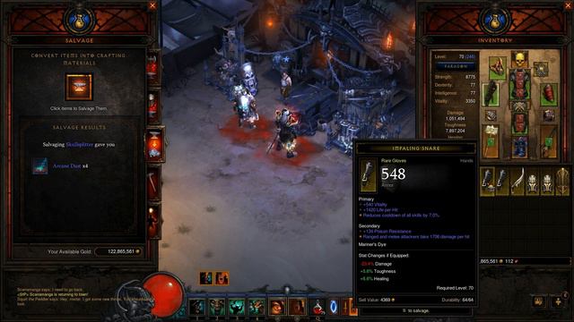 Diablo III RoS Lightning/Frenzy Barbarian Torment 4 смотреть онлайн