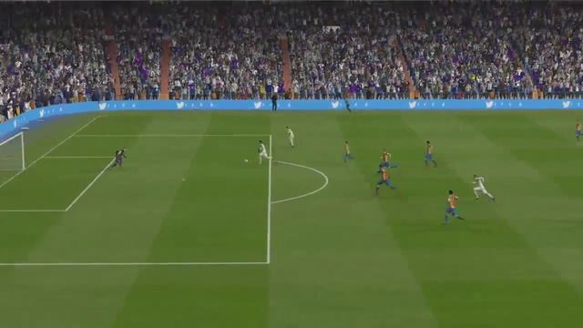 Hulk Goal w long ball from Kroos - FIFA 16 смотреть онлайн