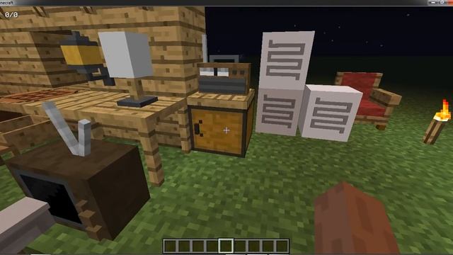 Обзор модов на декорации-Jammy Furnitures Mod. смотреть онлайн