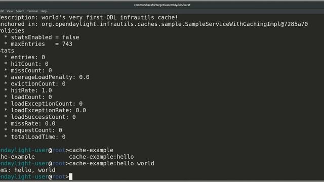 OpenDaylight Karaf OSGi caching infrautils смотреть онлайн