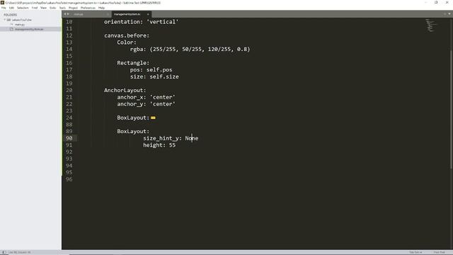 2. Login Screen Design part 2 - Management App with python Kivy смотреть онлайн