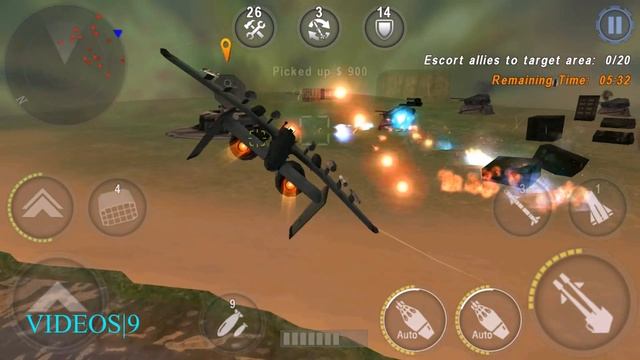 GUNSHIP BATTLE : Episode 14 Mission 06 - Thunderbolt 2 смотреть онлайн