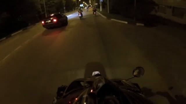 Night riding around the city | Ночные покатушки по городу Чехов (№2) смотреть онлайн