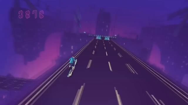 Давг открывает 3 глаз в Sayonara Wild Hearts смотреть онлайн