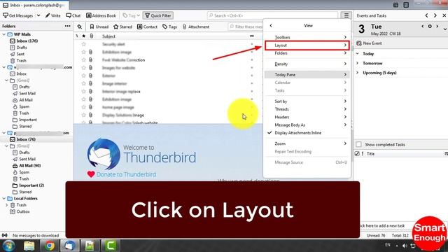 How to Change Mozilla Thunderbird Layout & View? смотреть онлайн