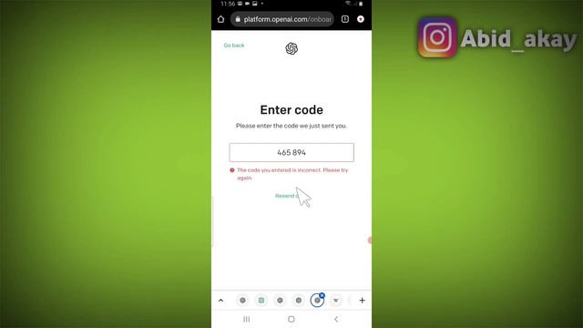 Fix Chat gpt | The code you entered is incorrect Please try again смотреть онлайн