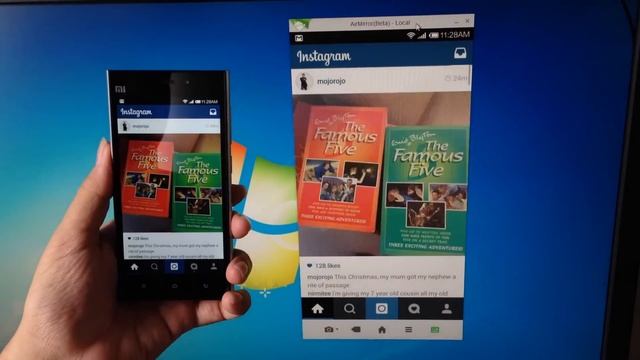 AirDroid 3 AirMirror In Action
