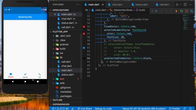 MASTERING BOTTOM BAR NAVIGATION смотреть онлайн
