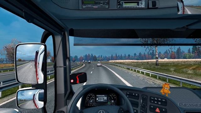 ETS 2 1.25 ProMods 2.11 Mercedes Benz Actros MP3 Szeged - Budapest смотреть онлайн