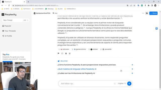 ?ADIÓS al BUSCADOR de GOOGLE. ?TUTORIAL BUSCADOR con INTELIGENCIA ARTIFICIAL PERPLEXITY -GPT4 grati смотреть онлайн