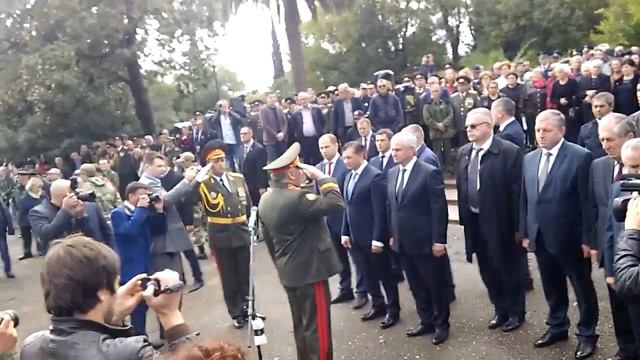Абхазия Сухум День Победы 30 сентября 2016 года смотреть онлайн
