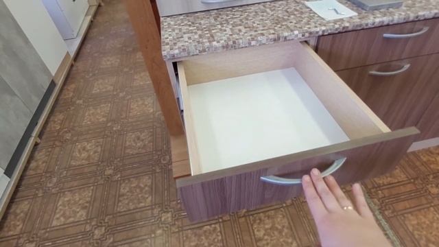 Обзор Маломодульная кухня Йота. в цвете ясень шимо. смотреть онлайн