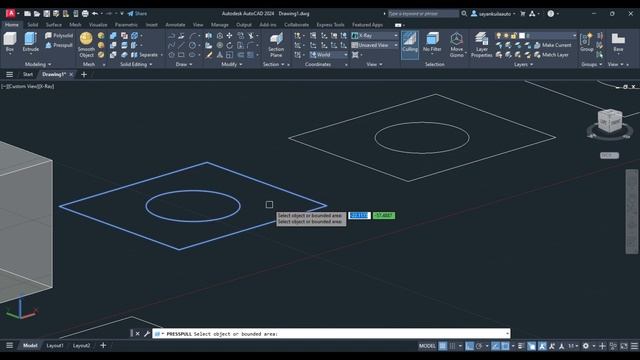 AutoCAD 3D Modeling Tutorial for Beginners | AutoCAD 3D Bangla Tutorial | AutoCAD 2024 tutorial смотреть онлайн