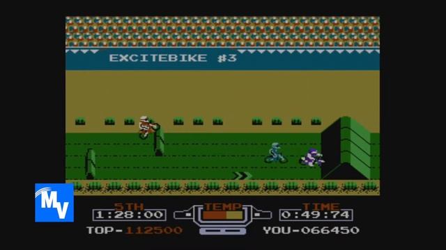 VS Excitebike GamePlay смотреть онлайн