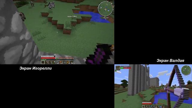 [VIDEO #680] Minecraft Technic Hell [Split Screen] (Серия 94) "Имитация бурной деятельности" смотреть онлайн