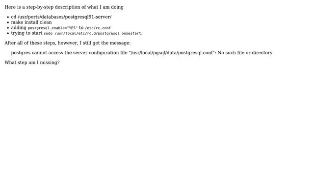 DevOps & SysAdmins: How to install postgresql on FreeBSD? смотреть онлайн