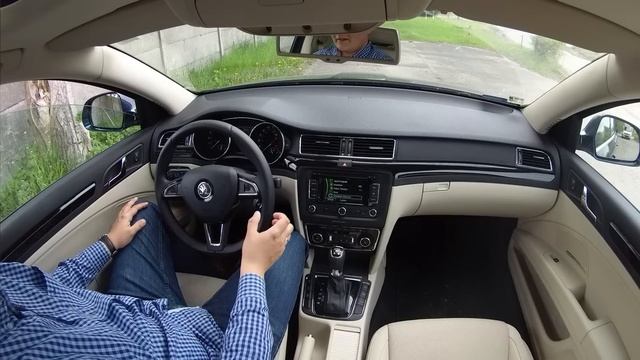 Skoda Superb II Combi Elegance - multimedia, radio, odtwarzacz, Maxi Dot смотреть онлайн