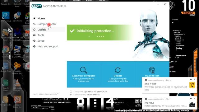Eset Nod32 "Version 10.0.390.0" Activation Serial Link Cancelled!!! смотреть онлайн