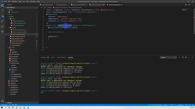 Angular| Share Data from Parent to Child Component смотреть онлайн