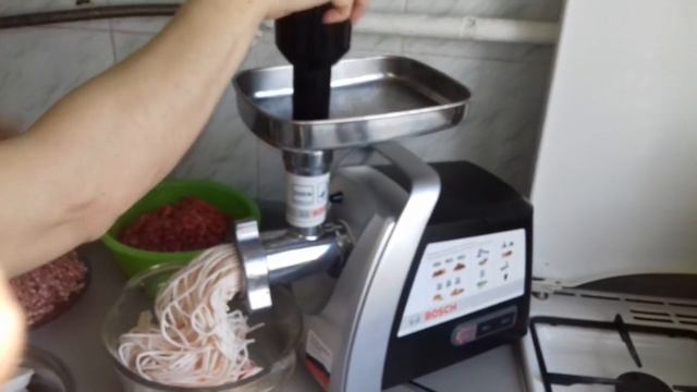 обзор мясорубки бош MFW 68660