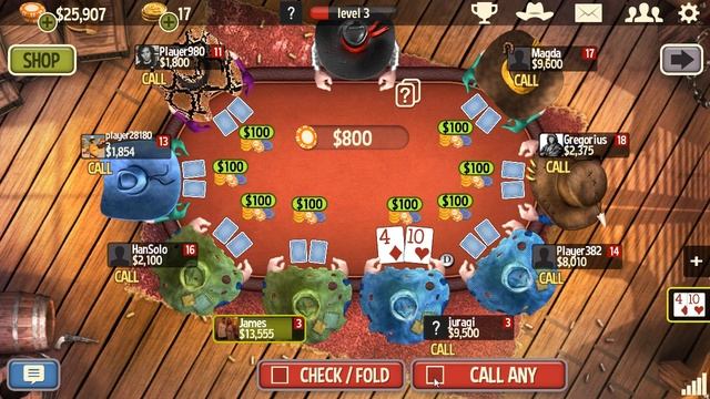 Governor of Poker 3 juragi #6 - Golden Saloon смотреть онлайн