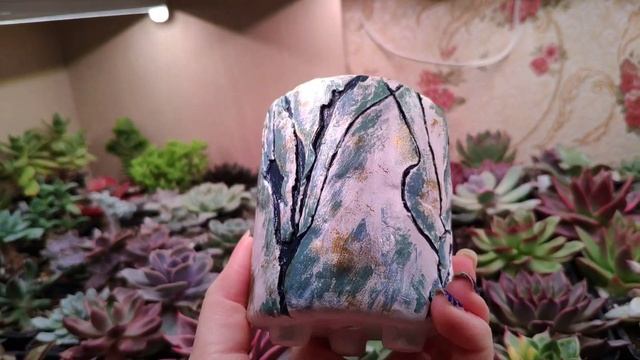 Горшочки для суккулентов. смотреть онлайн