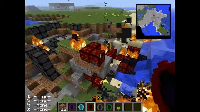 Падающие Метеориты (Falling Meteors [1.5.2]) - Обзор Нового мода Minecraft смотреть онлайн