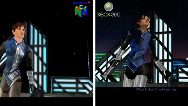 Perfect Dark - Nintendo 64 Original vs. Xbox 360 Remaster | Side by Side смотреть онлайн