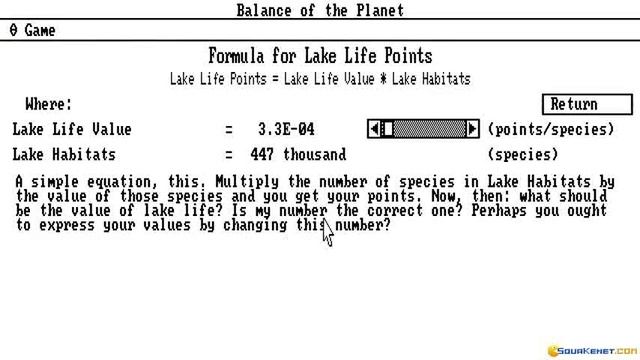 Balance of The Planet gameplay (PC Game, 1990) смотреть онлайн
