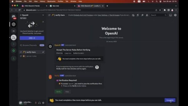 How to Join ChatGPT Discord - Open AI Chat GPT