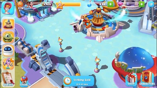 Disney Magic Kingdoms - Gameplay Walkthrough Part 39 - Level 21-22 (iOS, Android) смотреть онлайн