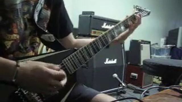 Are You Dead Yet? cover with solo - Edwards E AL 128 Sawtooth - Children Of Bodom смотреть онлайн