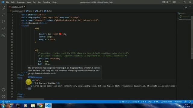 Lecture 25 : CSS Position Property Explained in Marathi | absolute , relative , static,fixed,sticky смотреть онлайн