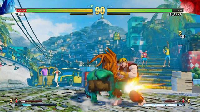 Ken vs Blanka (Hardest ) Street Fighter V смотреть онлайн