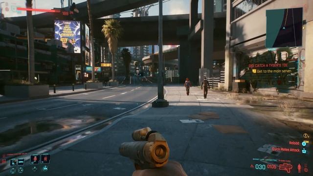 Cyberpunk 2077 - Intense fighting with the Katana смотреть онлайн