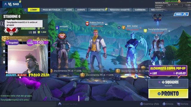 #20 A FORTNITE Online su Twitch.Tv Canale "fabio_zeta" Da Lun a Ven,dalle 21 alle 23 смотреть онлайн