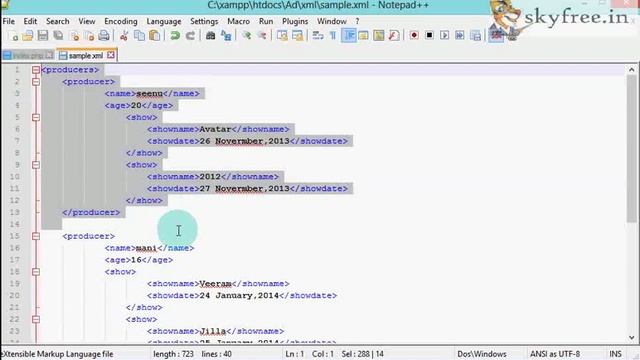 PHP Advanced Tutorial in Tamil 75 Reading a Simple XML File Part 4 смотреть онлайн