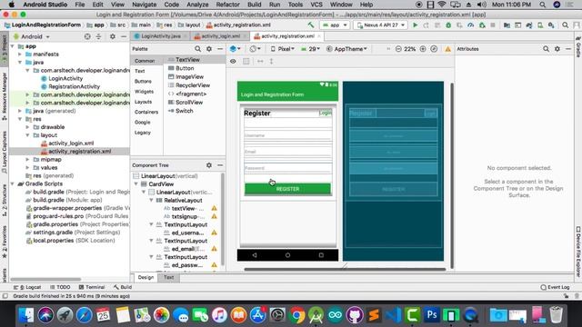 Material Design Login and Registration Form UI with Source Code ??? смотреть онлайн