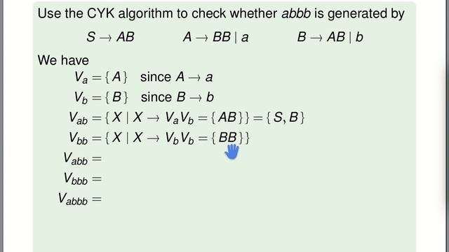 Automata Theory - CYK Parsing смотреть онлайн