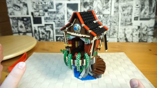 КИТАЙСКОЕ ЛЕГО - ХИЖИНА ВОЛШЕБНИКА КОНСТРУКОР ПИРАТЫ "БРИК" смотреть онлайн