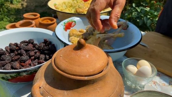 Relaxing Rural Village Life - Cooking AZERBAIJANI PILAF | Village Cooking Channel - Sweet Village