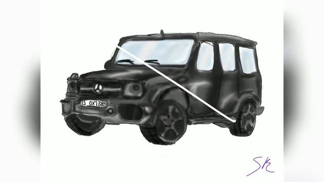 How to draw a G-Wagon + Ice Cream Bar смотреть онлайн