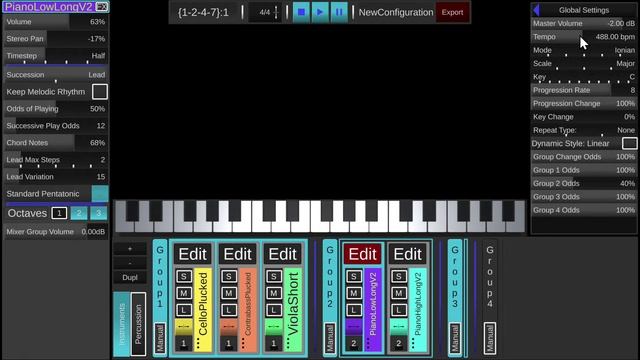 Make Music with Procedural Music Generator смотреть онлайн