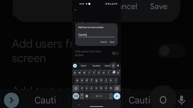 How to add a text on lock screen on Android 12 or 13 phone смотреть онлайн