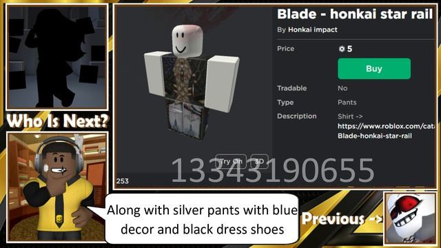 Honkai: Star Rail - Blade Roblox Cosplay Showcase смотреть онлайн