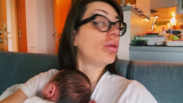 как назвали МАЛЫША | начались трудности | первая прогулка смотреть онлайн