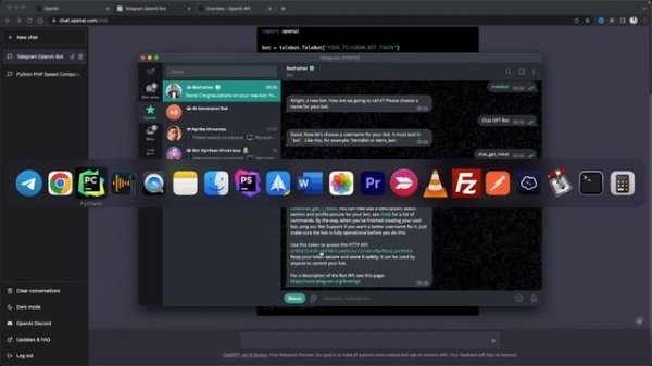Что Такое Chat GPT - Телеграм Бот на Python для общения с Нейросетью OpenAI