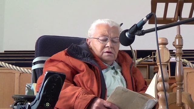 Стихотворение "Поздно длилось то собранье" с выражение прочла сестра Лидия из г. Мюнстер. смотреть онлайн