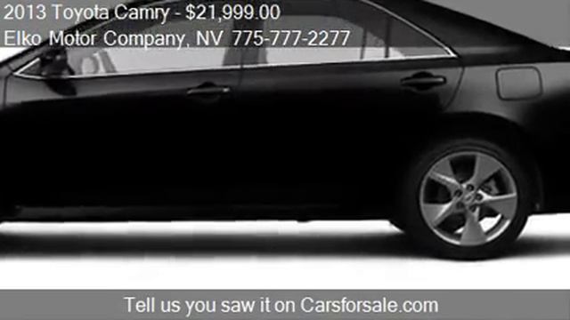 2013 Toyota Camry for sale in Elko, NV 89801 at Elko Motor смотреть онлайн