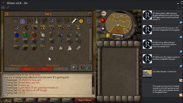 OSRS Skiller Jis - Progress vid #3 - 99 Fishing + Bank made! смотреть онлайн
